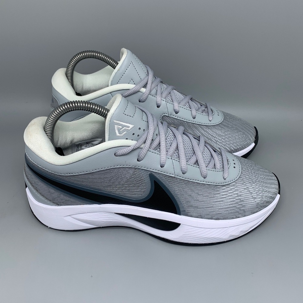 Nike Giannis Immortality Grey Black Basketball Shoes‎ CZ4099-010 Men's Sz 9 NEW